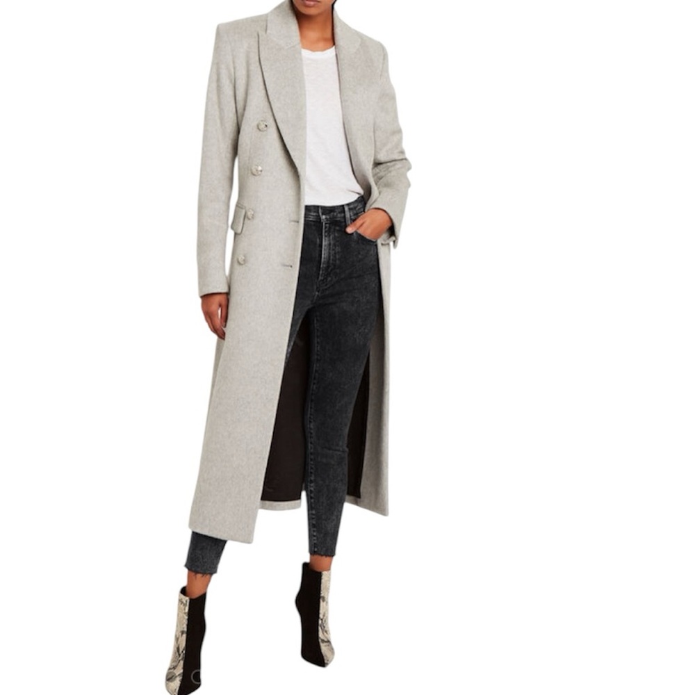 Frame Ali High Rise Cigarette Jeans in Rockstar